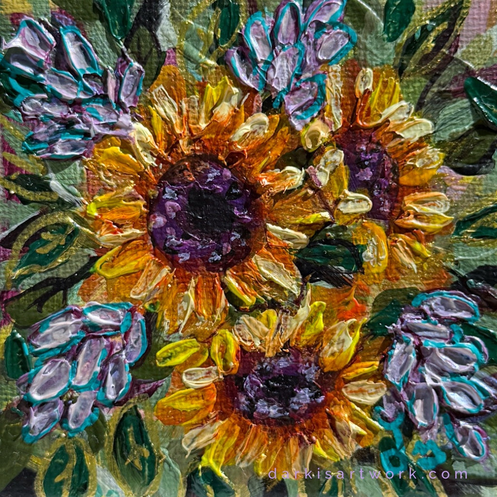 Sunflower Florals Mini #6