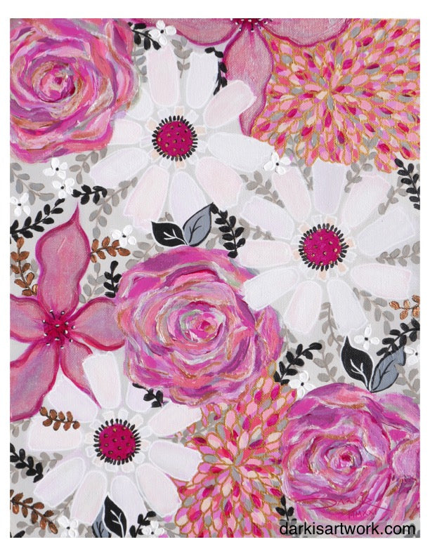 Color Wheel #4 PRINT 8.5x11in