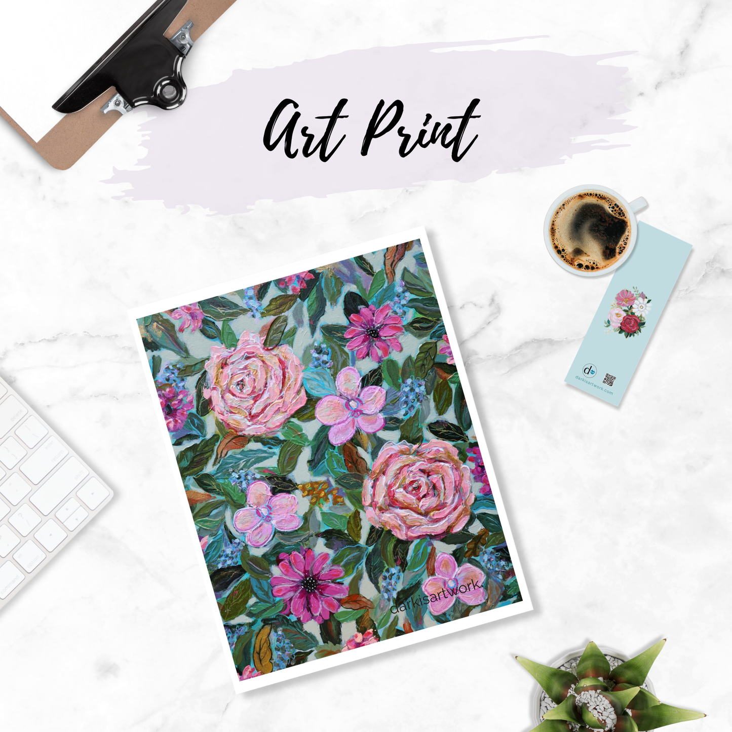 Orchids PRINT 8.5x11in