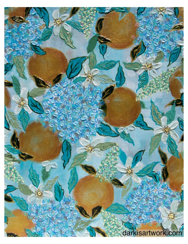 Orange You Awesome #8 PRINT 8.5x11in