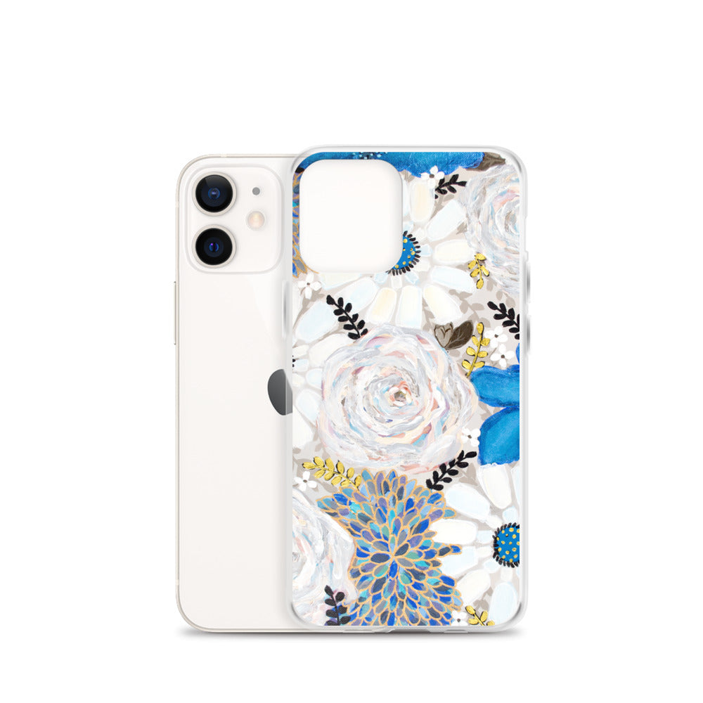 Color Wheel Blue iPhone Case