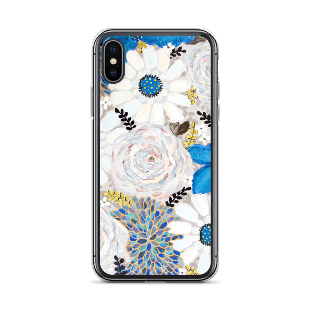 Color Wheel Blue iPhone Case
