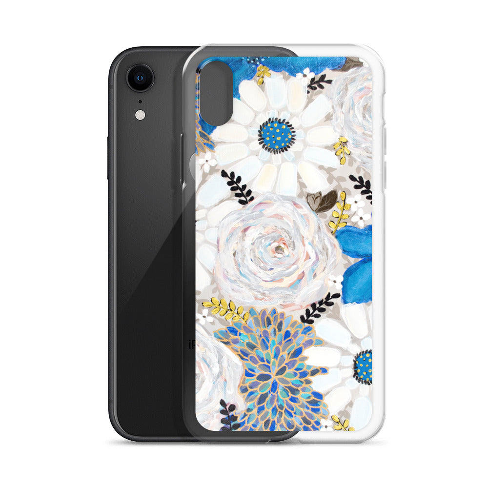 Color Wheel Blue iPhone Case