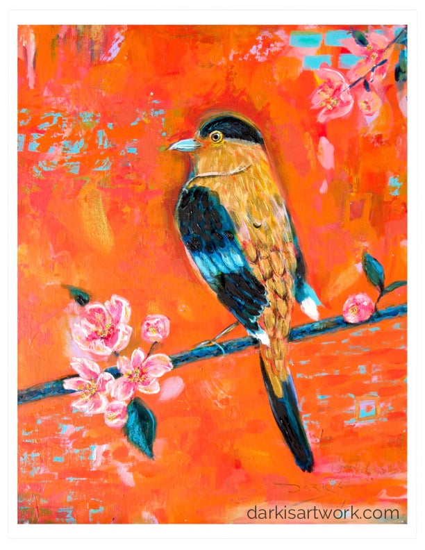 Golden Bird PRINT 8.5x11in