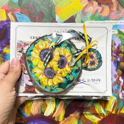 Sunflower Trio-4 Ornament