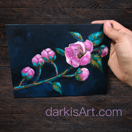 Cherry Blossoms Night Blooms #1