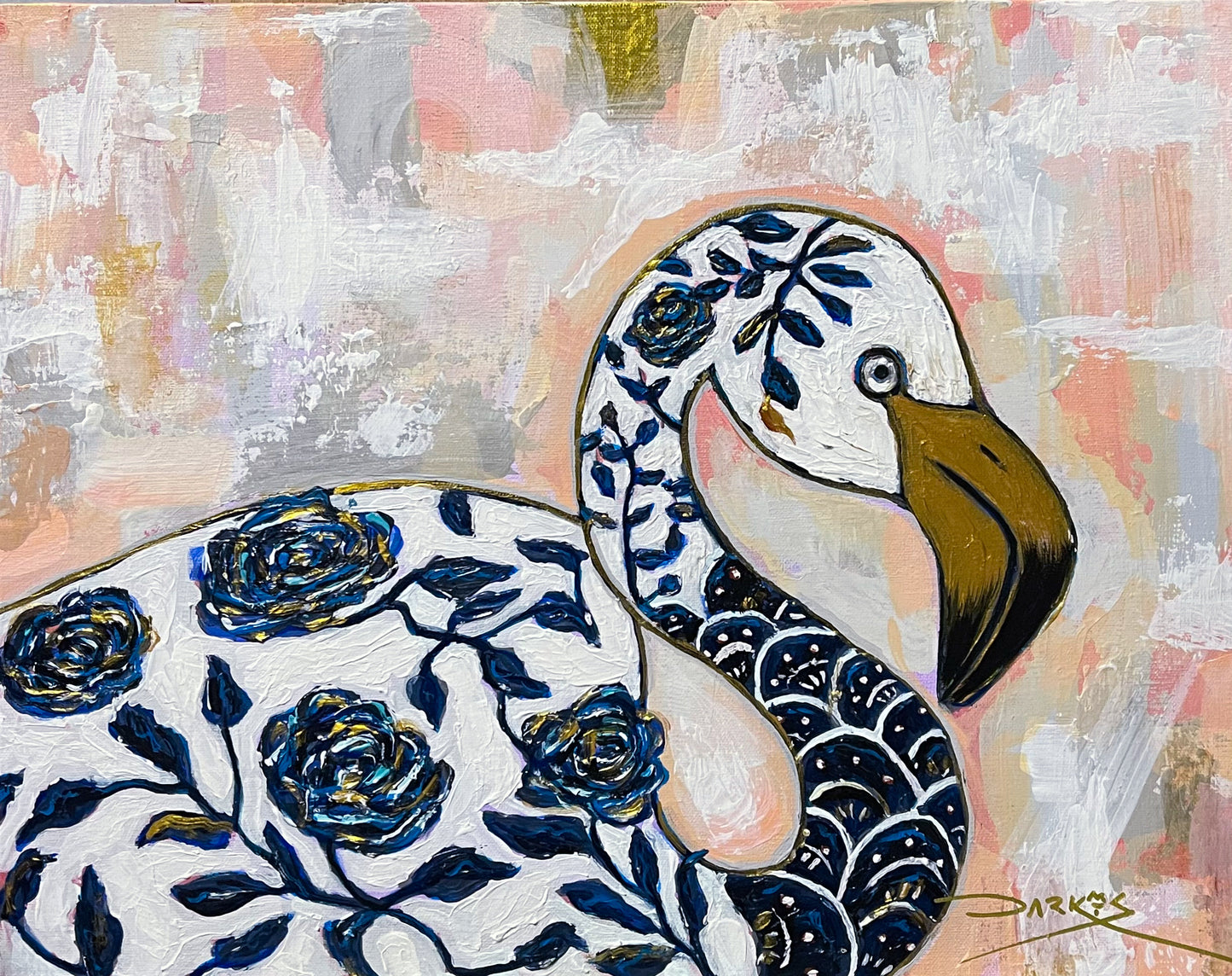 Featured - Porcelain Flamingo