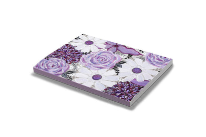 Layflat Lined Notebook Color Wheel Purple