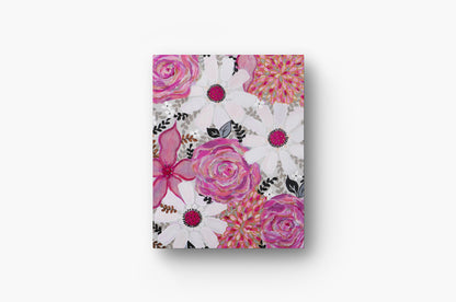 Layflat Lined Notebook Color Wheel Pink
