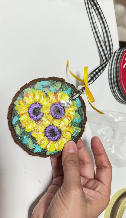 Sunflower Trio-2 Ornament