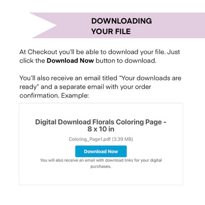 Digital Download Color Wheel Florals Coloring Page